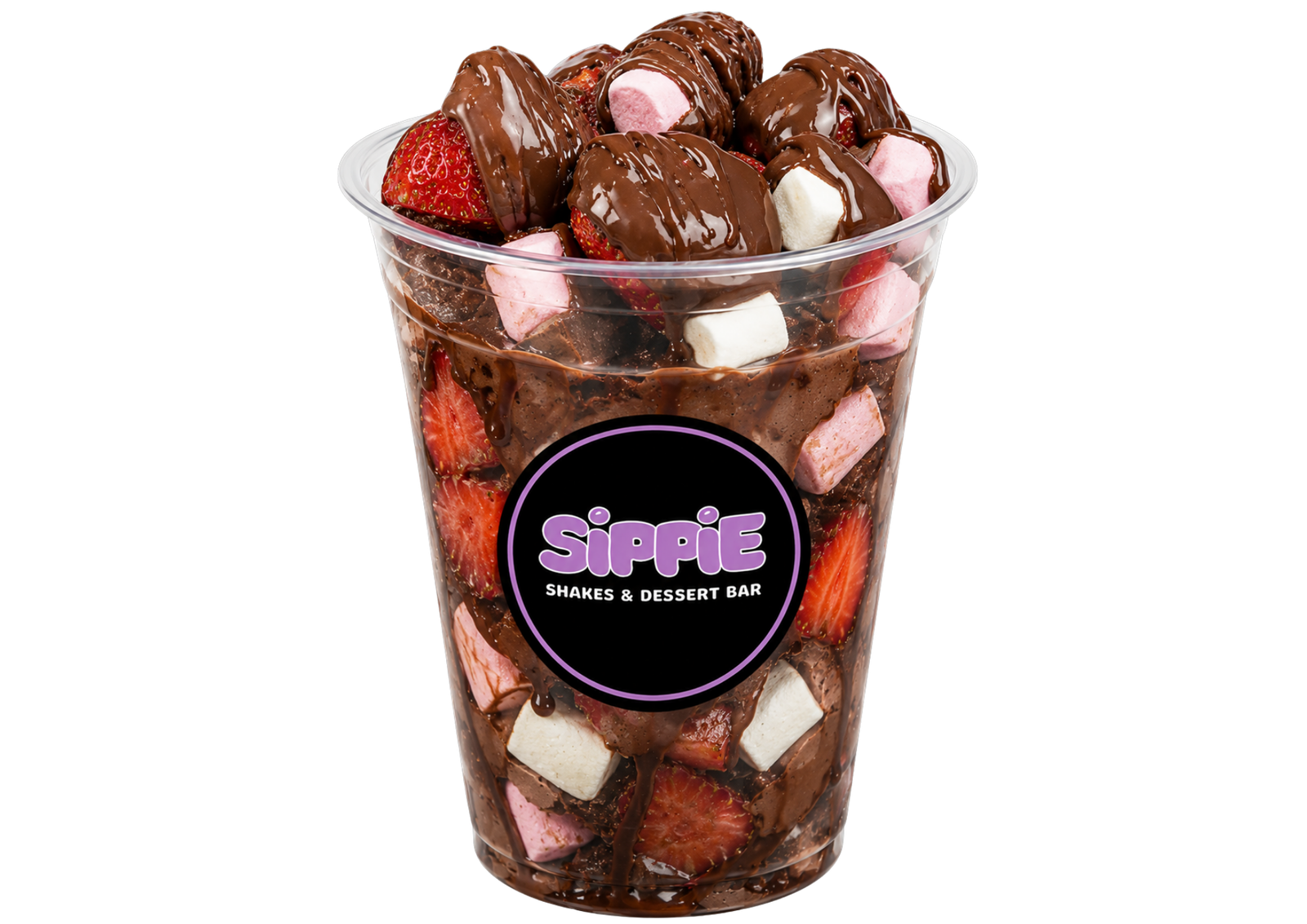 Marshmallows Strawberry Chocolate