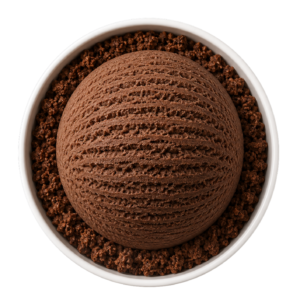 🍫 Chocolate Ice Cream Scoop